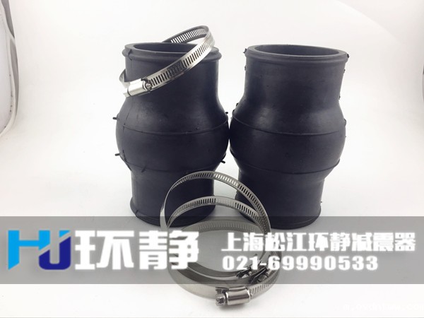 内蒙古呼和浩特市清水河县卡箍式橡胶软接头结构图