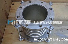 环静公司向椒江污水处理工程供应不锈钢波纹管